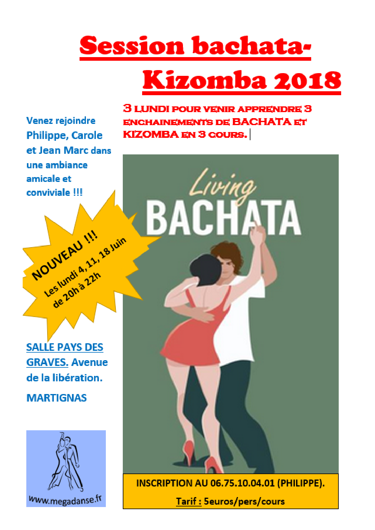 session bachata 2018